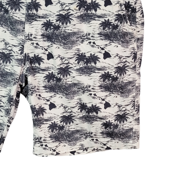 Arizona Vintage Y2K Spring Summer Island Hawaiian Print Vacation Style Short 42 - Picture 2 of 12